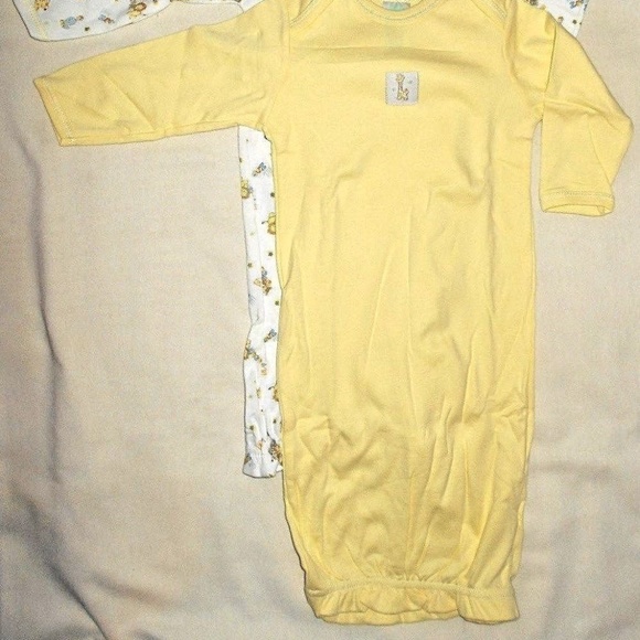 COPY - Vintage rare 2 carter's infant baby boy girl soft comfy gowns - Picture 3 of 6
